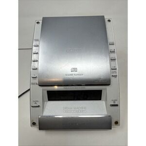 Sony Dream Machine ICF-CD7000 Digital Dual Alarm Clock AM/FM Radio MP3 CD White